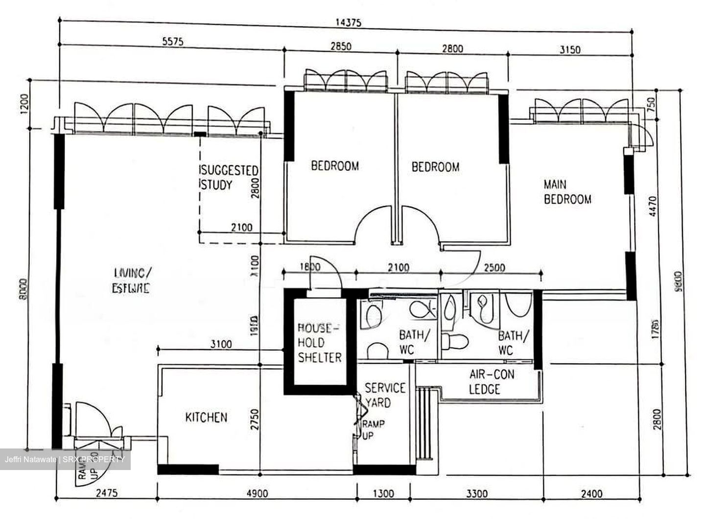 Blk 664B Waterway Sunbeam (Punggol), HDB 5 Rooms #532558141